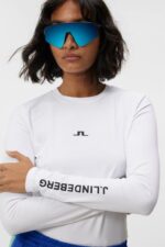 Tekla Top White Women J.Lindeberg Clothing 66XF1359 - Image 5