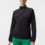 Tenley Jacket Black Women J.Lindeberg Clothing 66XF1935