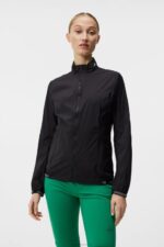 Tenley Jacket Black Women J.Lindeberg Clothing 66XF1935