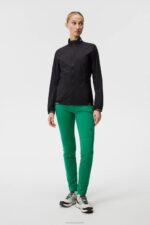 Tenley Jacket Black Women J.Lindeberg Clothing 66XF1935 - Image 3