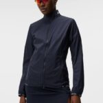 Tenley Jacket Navy Women J.Lindeberg Clothing 66XF1932