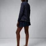 Tenley Jacket Navy Women J.Lindeberg Clothing 66XF2845