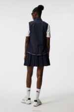 Tenley Vest Navy Women J.Lindeberg Clothing 66XF1930 - Image 2