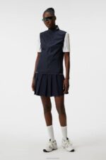 Tenley Vest Navy Women J.Lindeberg Clothing 66XF1930 - Image 3