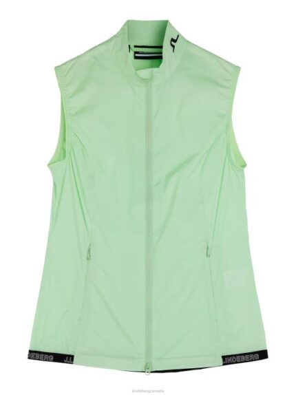 Tenley Vest Patina Green Women J.Lindeberg Clothing 66XF1931