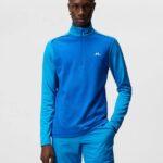 Terry Mid Layer Brilliant Blue Men J.Lindeberg Clothing 66XF633