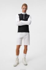 Terry Mid Layer White Men J.Lindeberg Clothing 66XF632 - Image 3