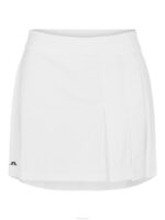 Thea Golf Skirt White Women J.Lindeberg Clothing 66XF2753