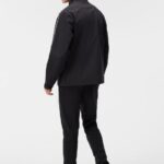 Theo Rain Jacket Black Men J.Lindeberg Clothing 66XF681