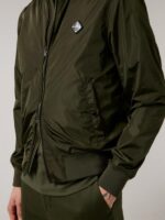 Thom Bomber Jacket Deep Depths Men J.Lindeberg Clothing 66XF2463 - Image 3