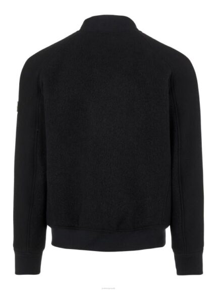 Thom Hybrid Wool Jacket Black Men J.Lindeberg Clothing 66XF2471