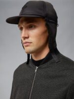 Thom Jersey Bomber Jacket Black Men J.Lindeberg Clothing 66XF2399 - Image 4