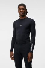 Thor Layer Black Men J.Lindeberg Clothing 66XF208