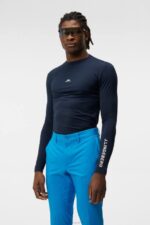 Thor Layer Navy Men J.Lindeberg Clothing 66XF207