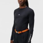 Thor Top Black Men J.Lindeberg Clothing 66XF76