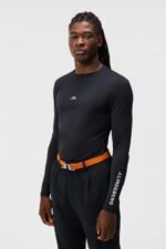 Thor Top Black Men J.Lindeberg Clothing 66XF76