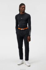 Thor Top Black Men J.Lindeberg Clothing 66XF76 - Image 3