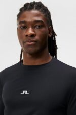 Thor Top Black Men J.Lindeberg Clothing 66XF76 - Image 4