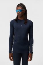 Thor Top Navy Men J.Lindeberg Clothing 66XF75