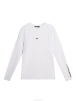 Thor Top White Men J.Lindeberg Clothing 66XF74 - Image 6