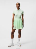 Tilly Polo Patina Green Women J.Lindeberg Clothing 66XF1432 - Image 3