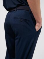 Tim Golf Pant Navy Blazer Bridge Monogram Men J.Lindeberg Clothing 66XF2223 - Image 3