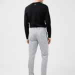 Tim Golf Pant Navy Bridge Monogram Men J.Lindeberg Clothing 66XF2225