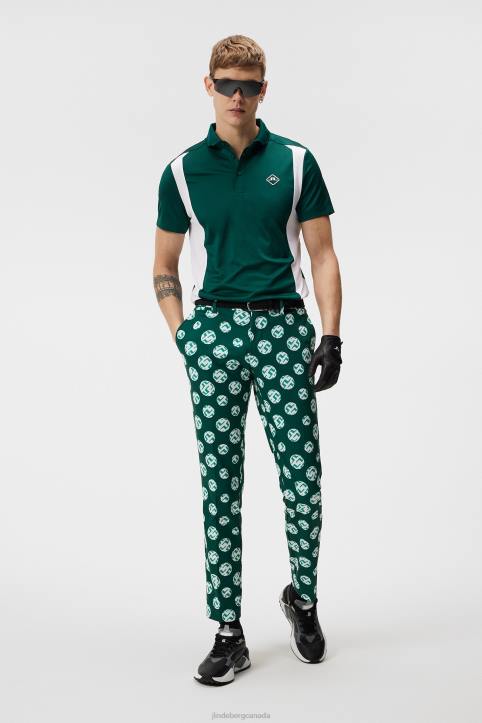 Tim Pant Rain Forest Sphere Dot Men J.Lindeberg Clothing 66XF456 - Image 2
