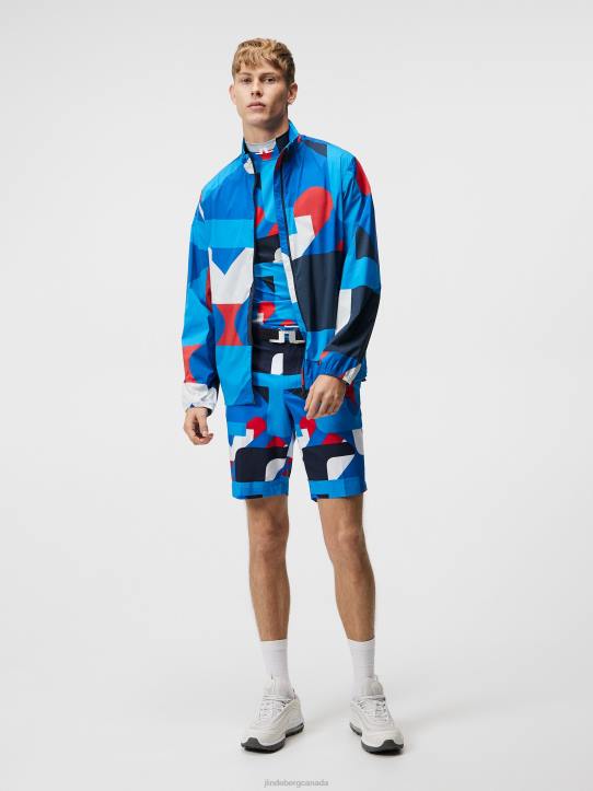 Tim Shorts Brilliant Blue Big Bridge Men J.Lindeberg Clothing 66XF451 - Image 2