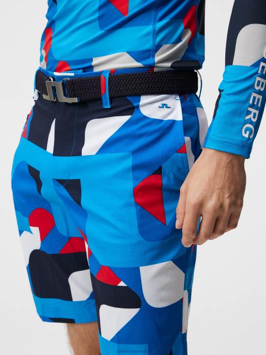 Tim Shorts Brilliant Blue Big Bridge Men J.Lindeberg Clothing 66XF451 - Image 3