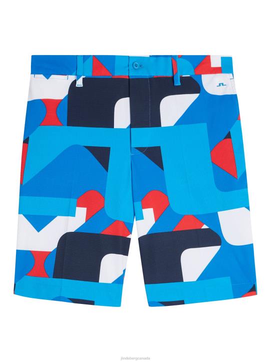 Tim Shorts Brilliant Blue Big Bridge Men J.Lindeberg Clothing 66XF451 - Image 4