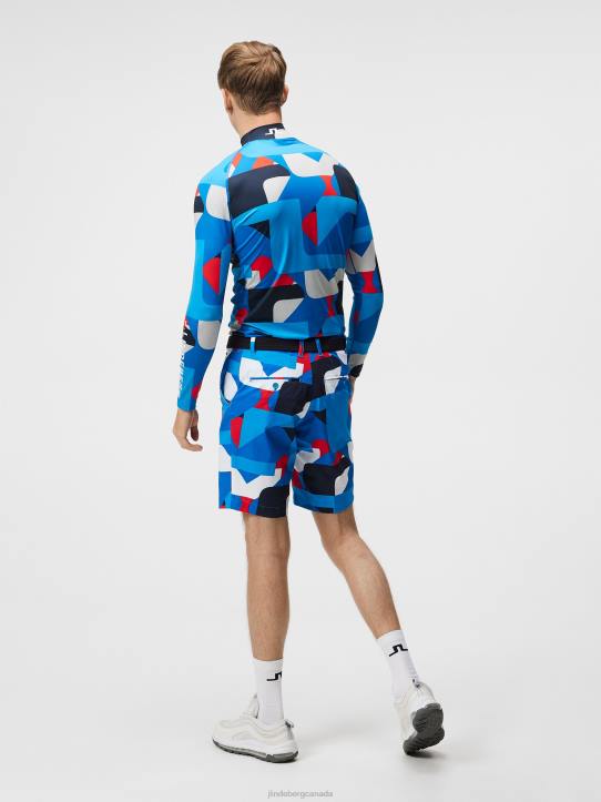 Tim Shorts Brilliant Blue Big Bridge Men J.Lindeberg Clothing 66XF451 - Image 1