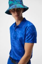 Timmy Polo Blue Valley Men J.Lindeberg Clothing 66XF32 - Image 4