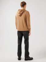 Timon Hoodie Tiger Brown Men J.Lindeberg Clothing 66XF2365