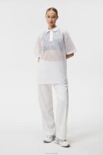 Tina Top White Women J.Lindeberg Clothing 66XF1515 - Image 2