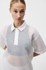 Tina Top White Women J.Lindeberg Clothing 66XF1515 - Image 3