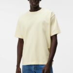 Tjorn Boxy Heavyweight T-shirt Pear Sorbet Men J.Lindeberg Clothing 66XF943