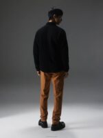 Tomai Pile Fleece Black Men J.Lindeberg Clothing 66XF2289 - Image 2