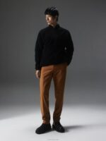 Tomai Pile Fleece Black Men J.Lindeberg Clothing 66XF2289 - Image 3