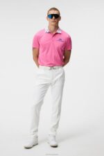 Tour Collection - Glen Polo Azalea Pink Men J.Lindeberg Clothing 66XF133 - Image 2