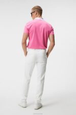 Tour Collection - Glen Polo Azalea Pink Men J.Lindeberg Clothing 66XF133