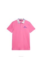 Tour Collection - Glen Polo Azalea Pink Men J.Lindeberg Clothing 66XF133 - Image 5