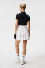 Tour Tech Golf Polo Black Women J.Lindeberg Clothing 66XF1553 - Image 2