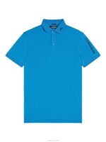 Tour Tech Polo Brilliant Blue Men J.Lindeberg Clothing 66XF254 - Image 5