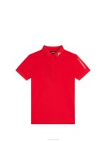 Tour Tech Polo Fiery Red Women J.Lindeberg Clothing 66XF1469 - Image 5