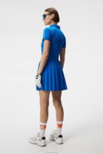 Tour Tech Polo Lapis Blue Women J.Lindeberg Clothing 66XF1465