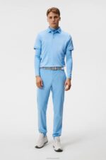 Tour Tech Polo Little Boy Blue Men J.Lindeberg Clothing 66XF58 - Image 2