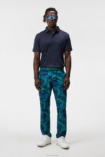 Tour Tech Polo Navy Melange Men J.Lindeberg Clothing 66XF60 - Image 2