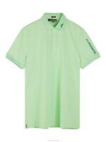 Tour Tech Polo Patina Green Men J.Lindeberg Clothing 66XF255 - Image 5