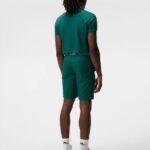 Tour Tech Polo Rain Forest Melange Men J.Lindeberg Clothing 66XF252